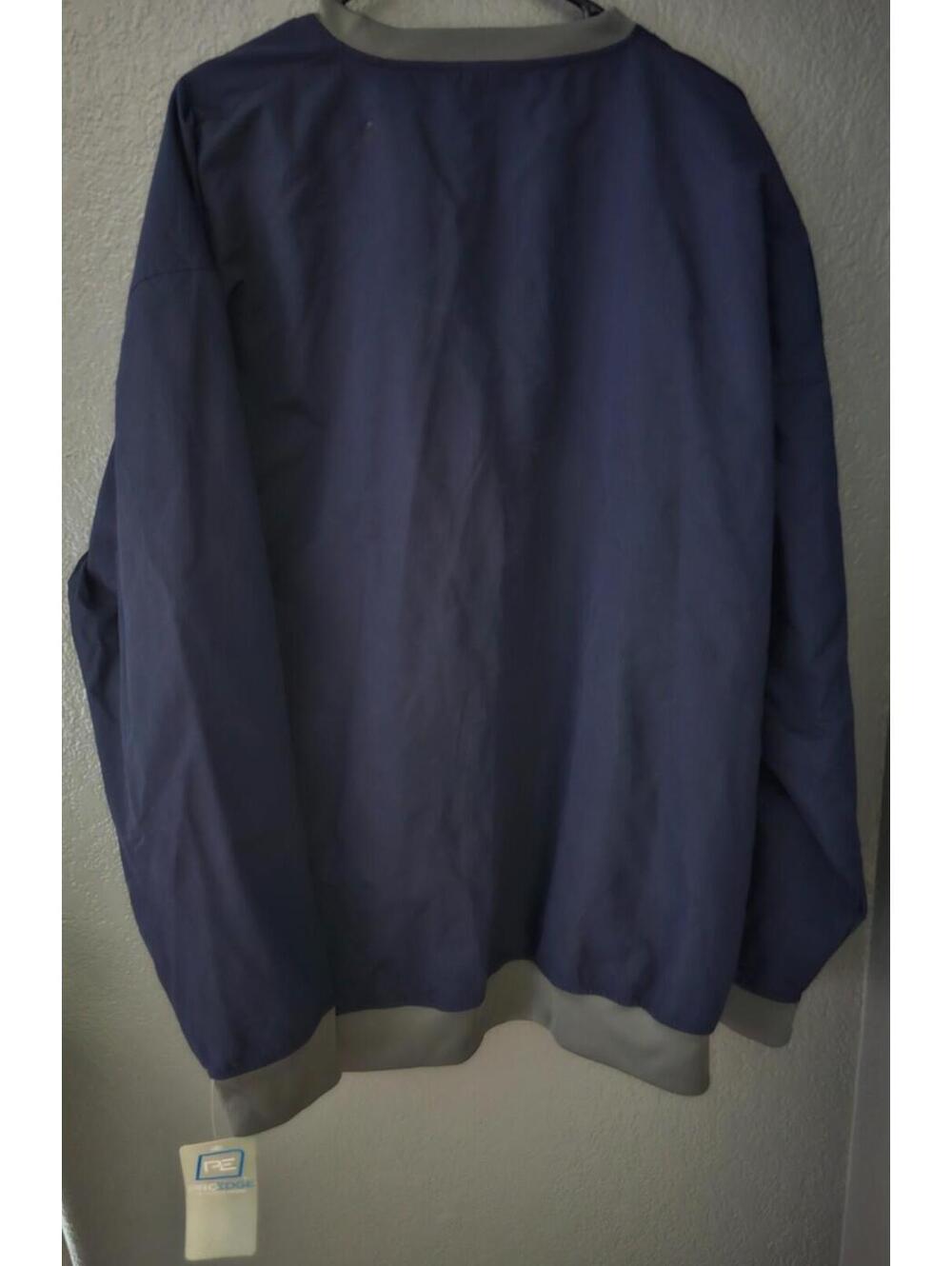 New Men's Pro Edge Michigan Wolverines Pullover Jacket Size X Large 3/4 Zipper - Picture 7 of 11